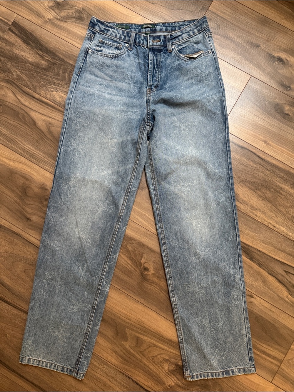 wild fable Light Blue Straight Leg Jeans